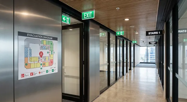 Evacuation Diagrams and Safety Signs